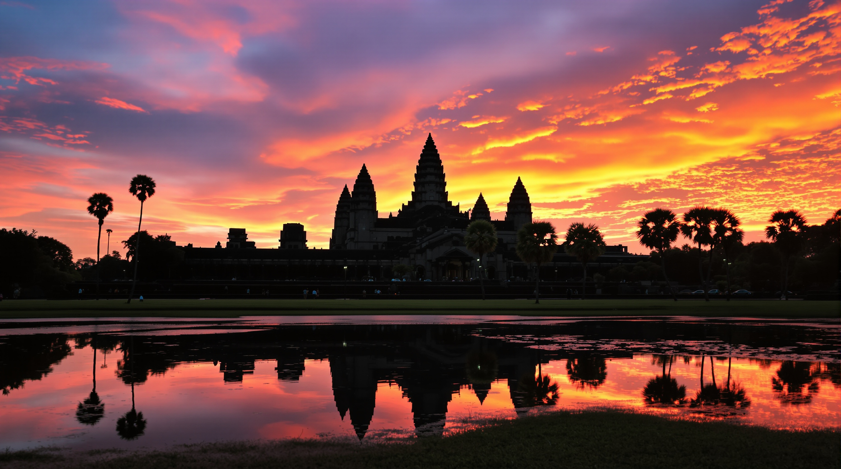 Angkor Wat at sunrise