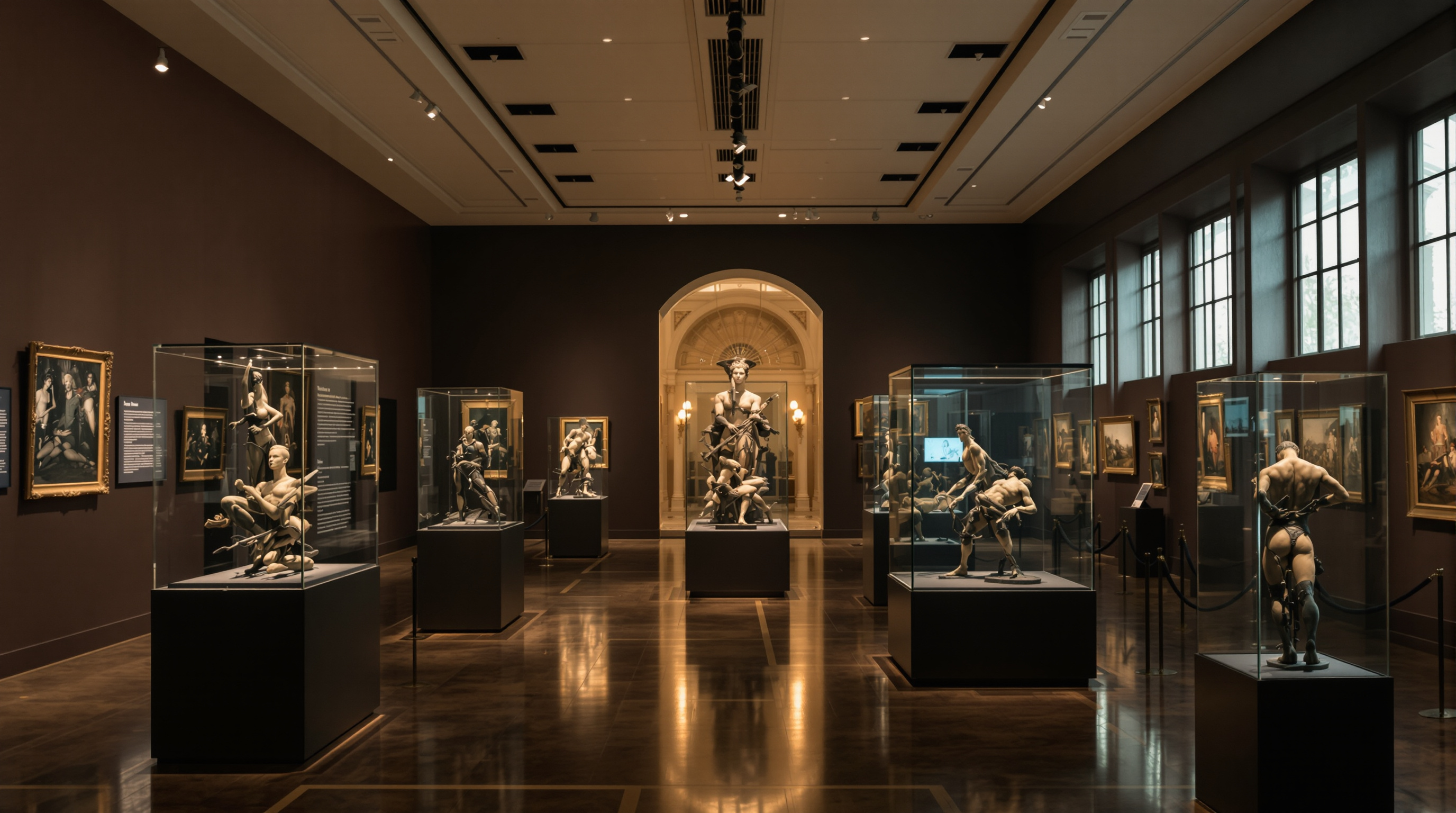 Terracotta warriors archaeological site in Xi'an